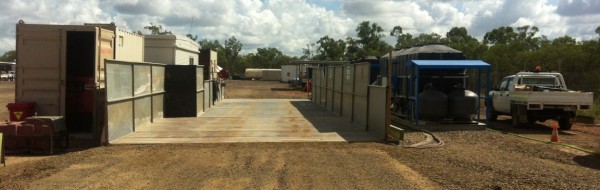 QGC Wash Pad and Upgraded New Recycling System